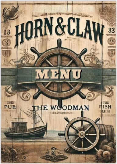 Evening Menu Evening Menu