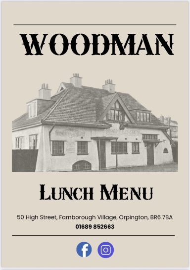 Lunch Menu Lunch Menu